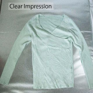 クリアインプレッション(CLEAR IMPRESSION)のCLEAR IMPRESSION ニット トップス ２(カットソー(長袖/七分))