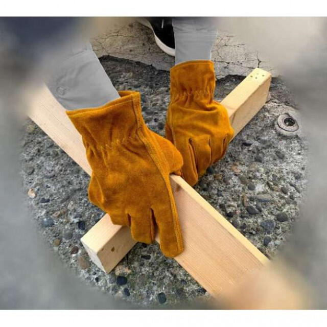 耐熱グローブ キャンプ アウトドア 手袋 溶接 作業 耐火 焚き火 牛革ストーブ 手袋 | shalva.org.il