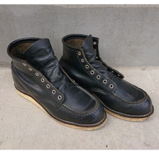 レッドウィング(REDWING)のレッド・ウィング ブーツ ブラック 26.5cm(ブーツ)