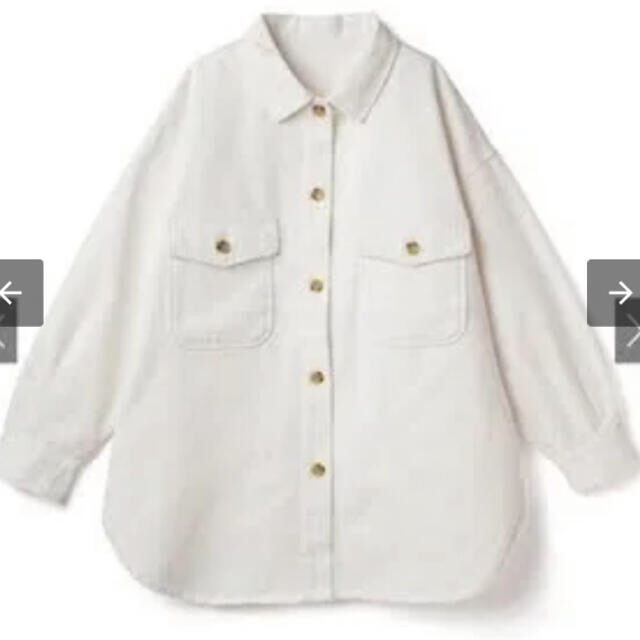 GRL - ビッグシルエットカラーツイルCPOシャツジャケットの通販 by えーな's shop｜グレイルならラクマ
