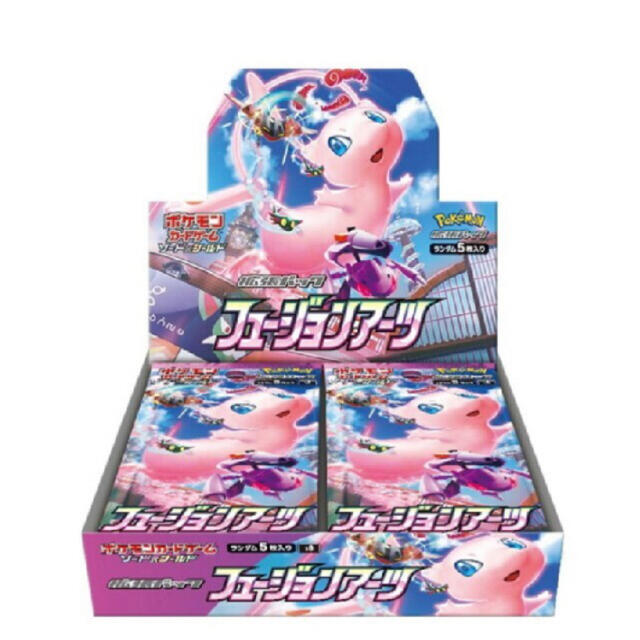 ポケモンカード フュージョンアーツ 1box シュリンク付き 新品未開封 ...