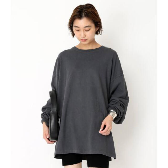 ワールド オンラインストア 新品！Deuxieme Classe ロングスリーブTシャツ 【KURO/クロ】 トップス