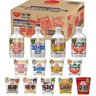 ニッシンショクヒン(日清食品)の日清カップヌードル　50周年記念アソートBOX(インスタント食品)