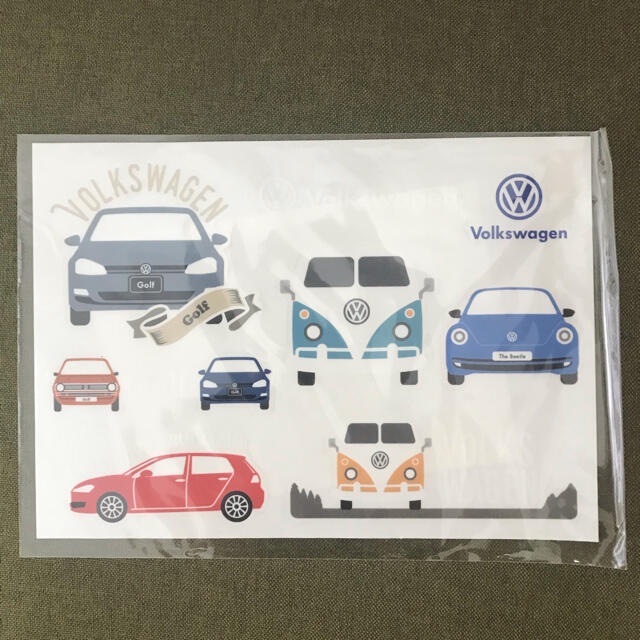 Volkswagen(フォルクスワーゲン)のフォルクスワーゲン　ステッカー エンタメ/ホビーのコレクション(ノベルティグッズ)の商品写真