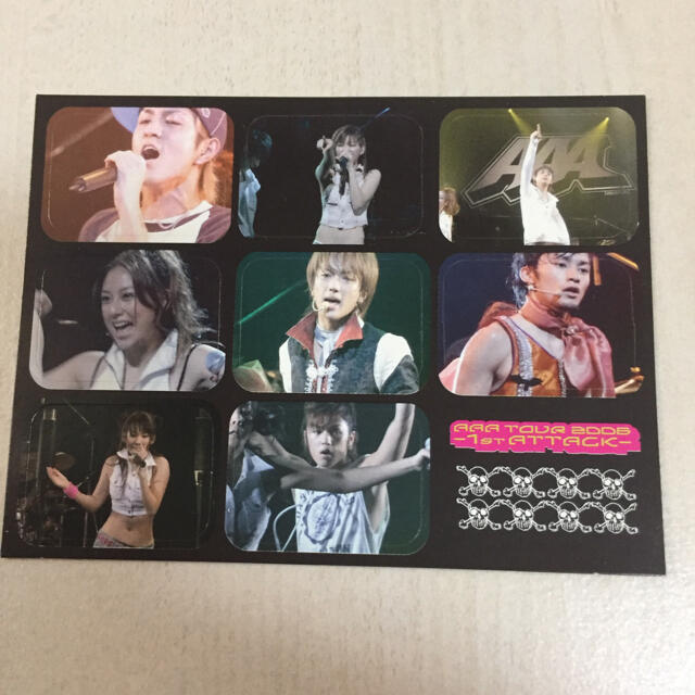 AAA - AAA 1st ATTACK グッズ シールの通販 by shizu's shop|トリプル