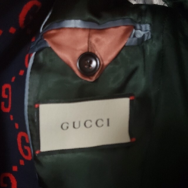 Gucci(グッチ)の【嵐さま専用】GUCCIテクニカルコットンジャケットGG柄 メンズのジャケット/アウター(テーラードジャケット)の商品写真