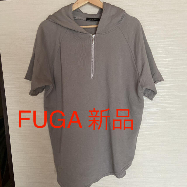 FUGA(フーガ)のGOSTAR DE FUGA 半袖スウェットプルオーバーパーカー メンズのトップス(パーカー)の商品写真