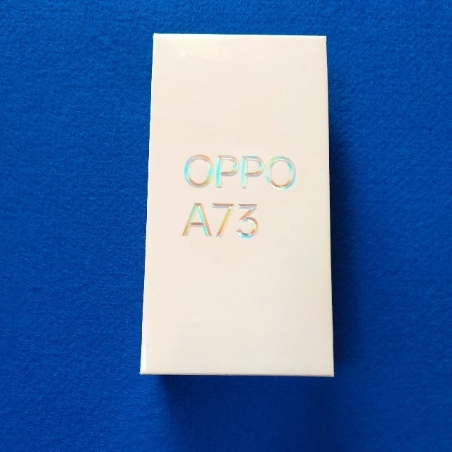 ★新品 未開封★ OPPO A73 CPH2099 ネービーブルー スマホ/家電/カメラのスマートフォン/携帯電話(スマートフォン本体)の商品写真