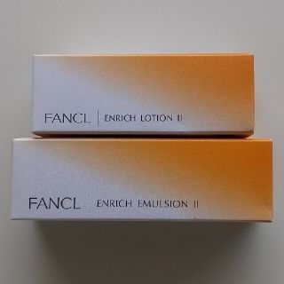 ファンケル(FANCL)のファンケル エンリッチ 化粧液 乳液(各10ml) &マスク3枚(乳液/ミルク)