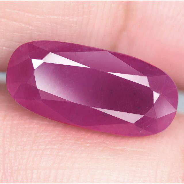 【天然大粒ルビールース 2.51ct:6004】Natural Ruby