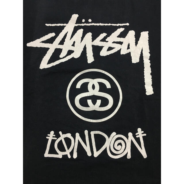 STUSSY(ステューシー)のSTUSSY ステューシー 黒　ブラック　ロンドン メンズのトップス(Tシャツ/カットソー(半袖/袖なし))の商品写真