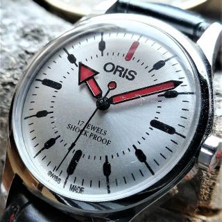 オリス(ORIS)の●美品！●オリス■ORIS 手巻き機械式ヴィンテージメンズ腕時計アンティーク(腕時計(アナログ))