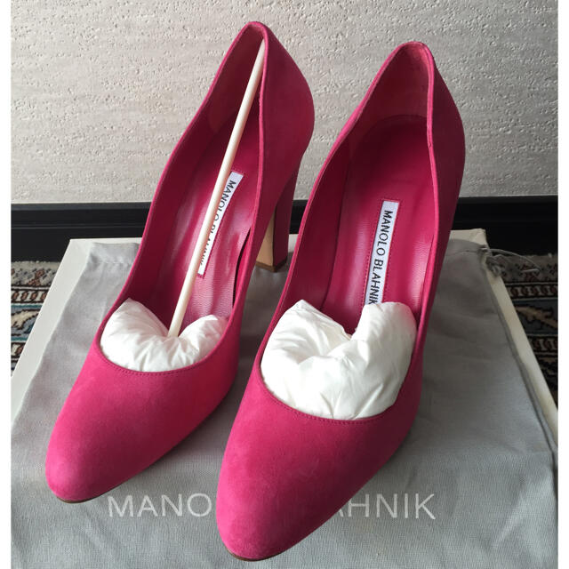 【新品未使用／箱付】MANOLO BLAHNIK パンプス