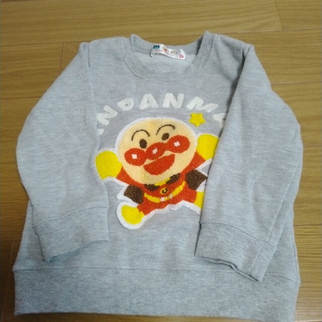 アンパンマン(アンパンマン)のアンパンマン　トレーナー キッズ/ベビー/マタニティのキッズ服男の子用(90cm~)(Tシャツ/カットソー)の商品写真