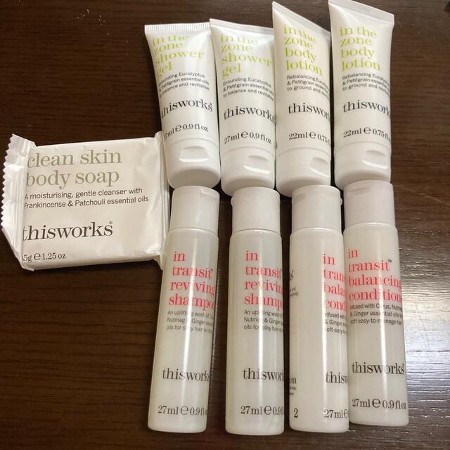 Thisworks  シャンプー&コンディショナー他 コスメ/美容のキット/セット(サンプル/トライアルキット)の商品写真