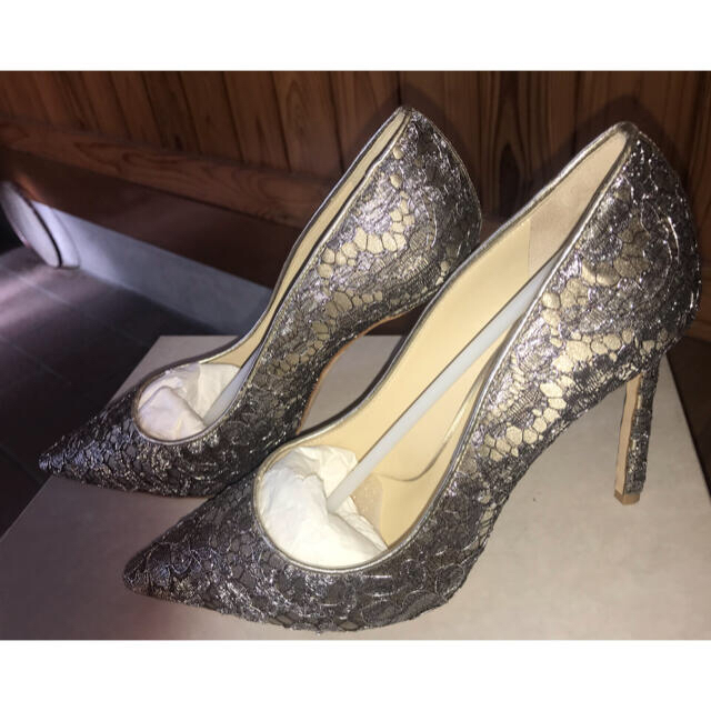 【国内在庫】 JIMMY CHOO ジミーチュウ　ROMY レース　パンプス