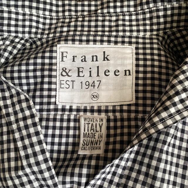 Frank&Eileen(フランクアンドアイリーン)のフランク&アイリーン Eileen ギンガムチェックシャツ　XS レディースのトップス(シャツ/ブラウス(長袖/七分))の商品写真