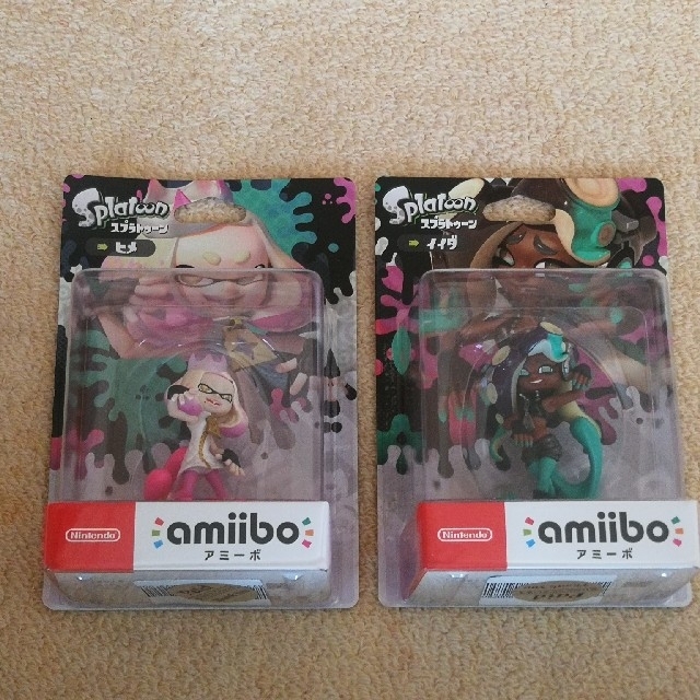 【未開封品】amiibo スプラトゥーン ヒメ イイダ セット