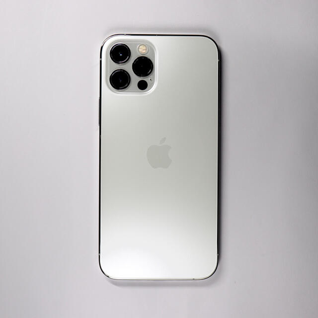 Apple - iPhone 12 pro シルバー　128GB 純正ケース付き