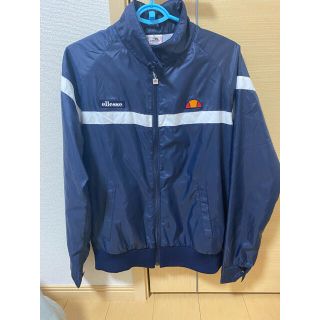 着画あり!!ellesse used  ビックシルエット ナイロン コート