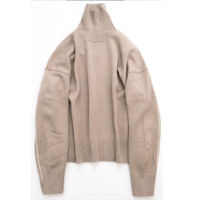 1LDK SELECT(ワンエルディーケーセレクト)のOversized Impression High Neck Knit LS メンズのトップス(ニット/セーター)の商品写真