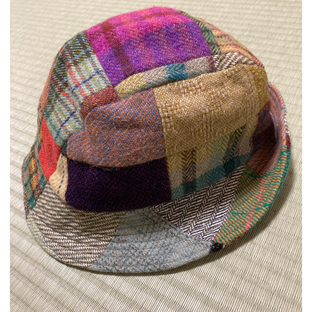 BEAMS BOY(ビームスボーイ)のウールハット　クレイジーパターン メンズの帽子(ハット)の商品写真