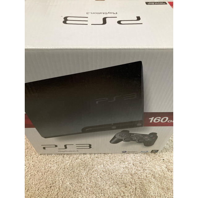 PlayStation3(プレイステーション3)のps3 本体 160G CECH-3000A エンタメ/ホビーのゲームソフト/ゲーム機本体(家庭用ゲーム機本体)の商品写真