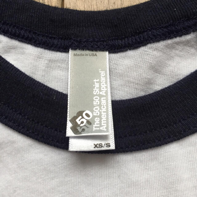 American Apparel(アメリカンアパレル)のクロップド ラグラン レディースのトップス(Tシャツ(長袖/七分))の商品写真