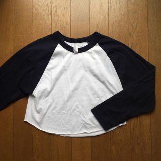 アメリカンアパレル(American Apparel)のクロップド ラグラン(Tシャツ(長袖/七分))