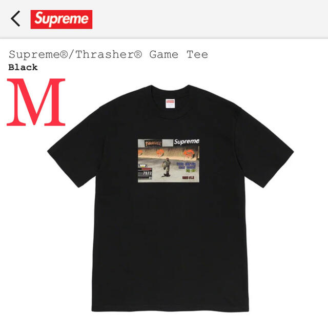 Supreme Thrasher Game Tee M