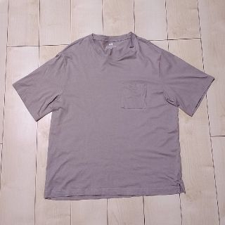 エイチアンドエム(H&M)の【秋物セール】H&Ｍ ビッグTシャツ ベージュ(Tシャツ/カットソー(半袖/袖なし))