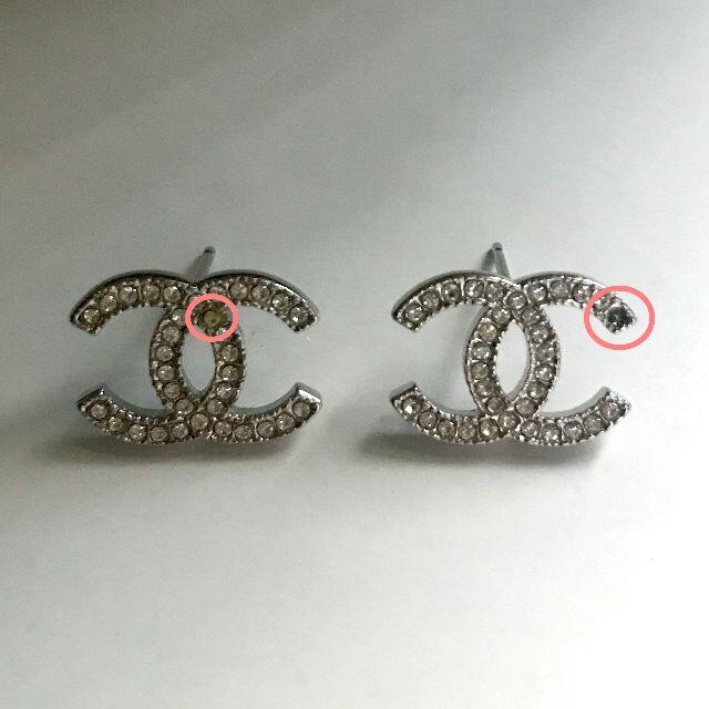 CHANEL(シャネル)のジャンク品☆シャネル☆CCマーク☆ピアス レディースのアクセサリー(ピアス)の商品写真