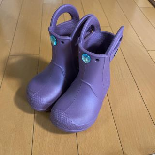 クロックス(crocs)のクロックス　長靴　C6 14センチ(長靴/レインシューズ)