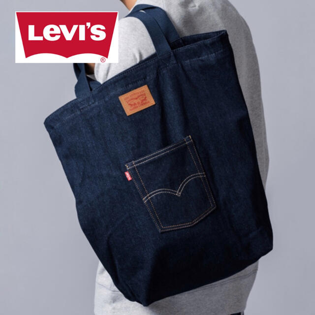 Levi's(リーバイス)のLevi's リーバイス デニムトートバッグ メンズのバッグ(トートバッグ)の商品写真
