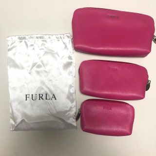 フルラ(Furla)の新品未使用！FURLAポーチ3点セット(ポーチ)