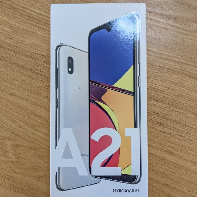 Galaxy A21  ホワイト 1