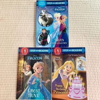 ディズニー(Disney)のDisney Princess Step into Readingアナと雪の女王(洋書)