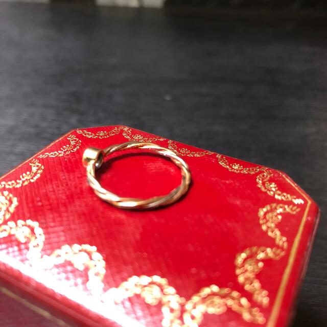 Cartier(カルティエ)の最後の値下げ・稀少レア❤️カルティエ　スリーカラーK18  サファイアリング❤️ レディースのアクセサリー(リング(指輪))の商品写真