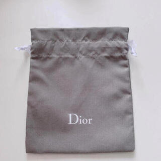 ディオール(Dior)のディオール　グレー　巾着(その他)