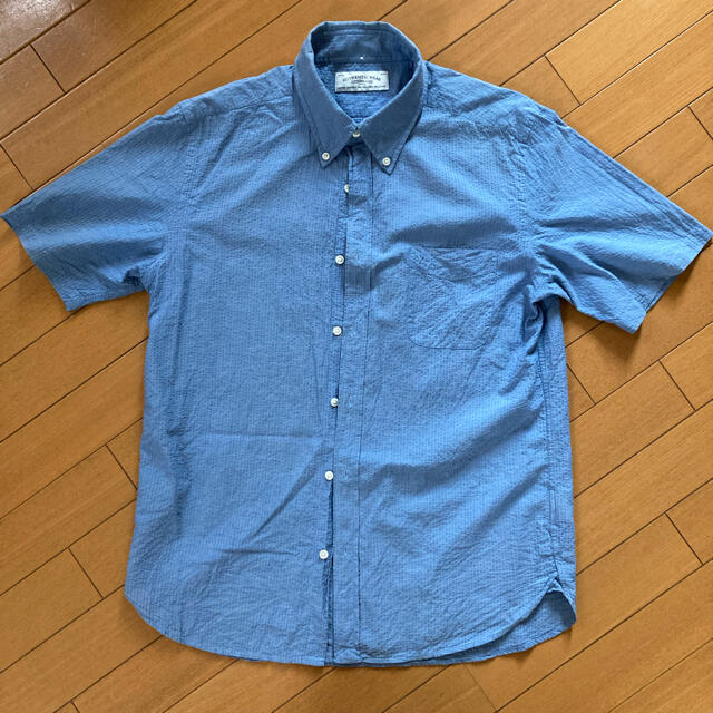 UNITED ARROWS(ユナイテッドアローズ)のユナイテッドアローズ　ボタンダウン　サックスブルー中古 メンズのトップス(シャツ)の商品写真