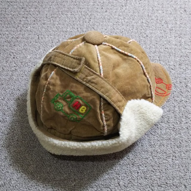 HOT BISCUITS(ホットビスケッツ)のMIKI HOUSE 冬用帽子 50 キッズ/ベビー/マタニティのこども用ファッション小物(帽子)の商品写真