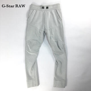 ジースター(G-STAR RAW)のG-Star RAW ジースターロゥ　スウェット　3D パンツ　S メンズ　白(ワークパンツ/カーゴパンツ)