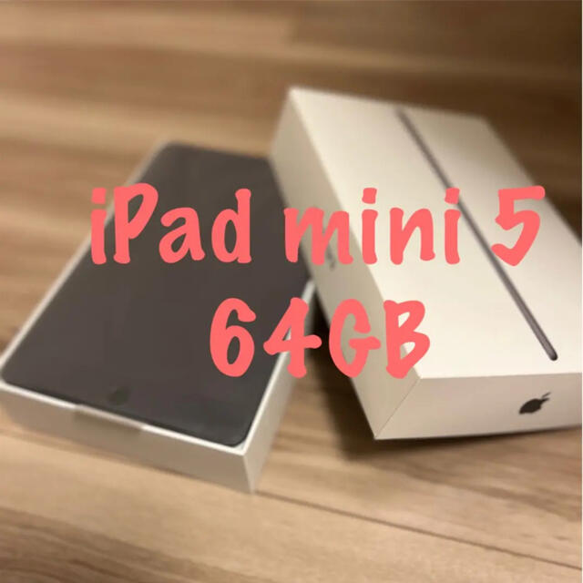 ★極美品★iPad mini 5 64gb 第5世代　スペースグレー