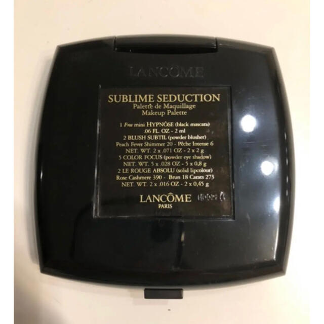 LANCOME(ランコム)のLANCOME SUBLIME SEDUCTION メイクアップパレット 新品 コスメ/美容のキット/セット(コフレ/メイクアップセット)の商品写真