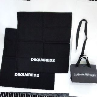 ディースクエアード(DSQUARED2)のDSQUARED 2布袋巾着袋収納袋 CHROMEHEARTSショップ袋(その他)