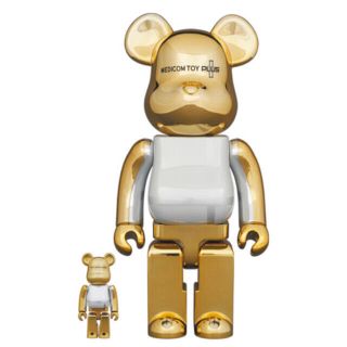 メディコムトイ(MEDICOM TOY)のBE@RBRICK MEDICOM TOY PLUS GOLD CHROME(その他)