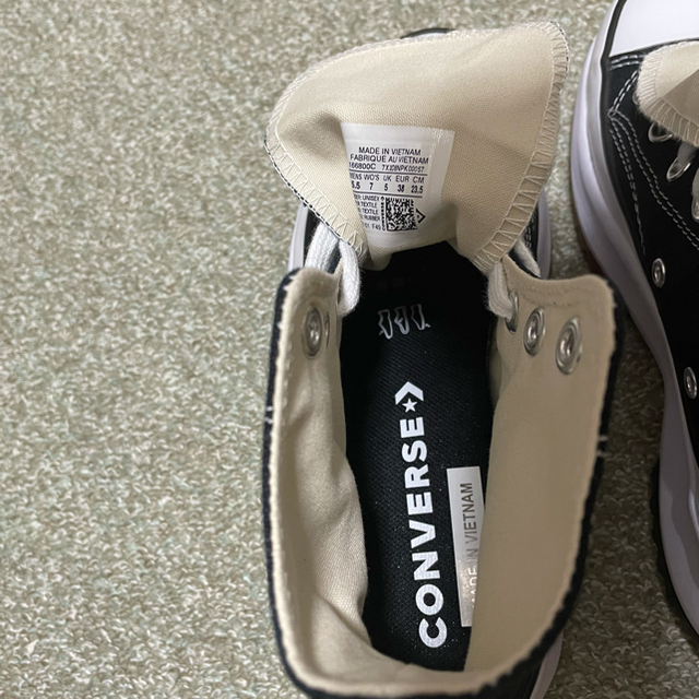 低価国産 CONVERSE ハイ スニーカー 新品未使用 の通販 by パルコ's shop|コンバースならラクマ - コンバース ブラック Run Star Hike 超特価通販