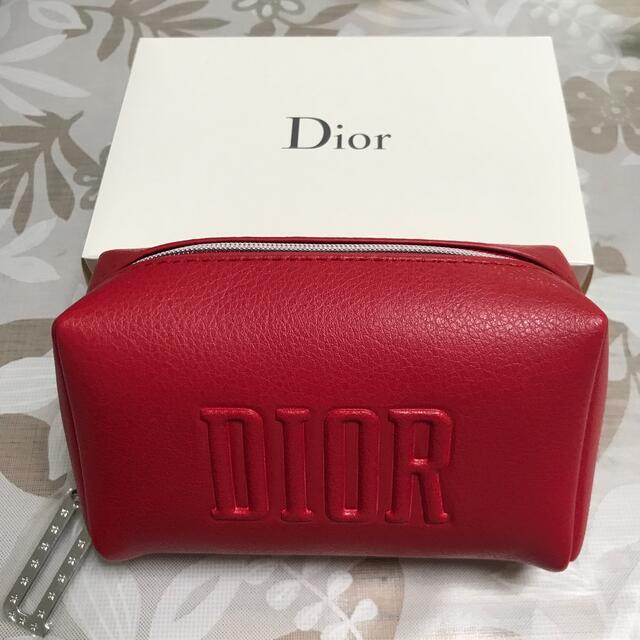 Dior(ディオール)のディオール　ノベルティ　スクエア ポーチ エンタメ/ホビーのコレクション(ノベルティグッズ)の商品写真