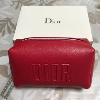 ディオール(Dior)のディオール　ノベルティ　スクエア ポーチ(ノベルティグッズ)