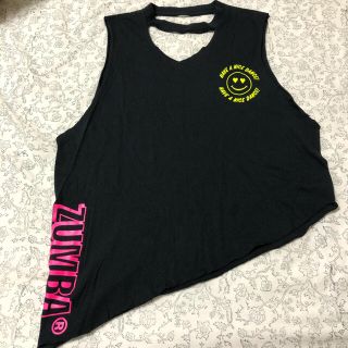 ズンバ(Zumba)のズンバ ZUMBA タンクトップ Tシャツ リメイク ズンバウェア(その他)